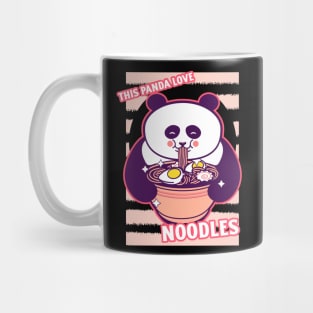 Panda Eating Noodle Ramen Lover Mug